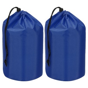 Unique Bargains Camping Hiking Travel Waterproof Portable Tent Sleeping Bag Stuff Sacks 2 Pcs - 1 of 4