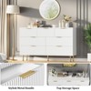 Fluted Dresser -  with 7 Wooden Chest of Drawers, Modern Storage Dressers for Bedroom, Living Room, Closet, Hallway, and Entryway - 2 of 4