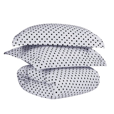 Little Bear polka dot cotton sheets (set of two) - White