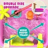 Skirfy 4-in-1 Pretend Play Kitchen Toys, Play Sink with Upgraded Water Slide Track , Water Tables for Toddlers Aged 3-6, Pink - 2 of 4