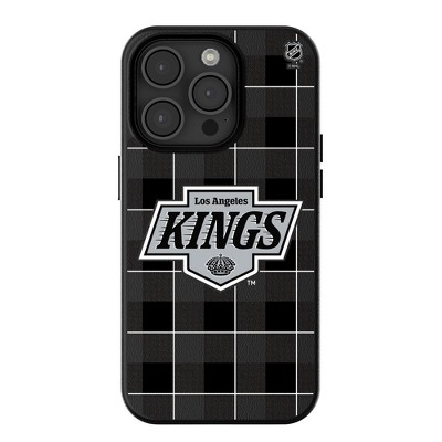 Keyscaper NHL Western Conference Teams Plaid MagSafe Compatible Cell Phone Case for Apple iPhone