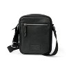 Club Rochelier Unisex Leather Top Zipper Crossbody Bag - 3 of 4