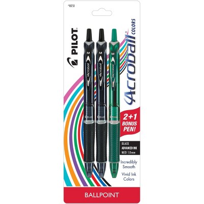 colored ink ballpoint pens