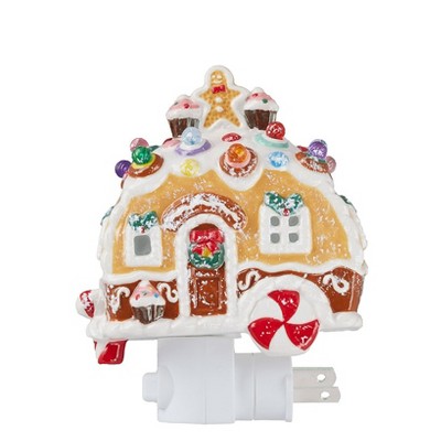 The Lakeside Collection Lighted Gingerbread Holiday Accents - Camper Night Light