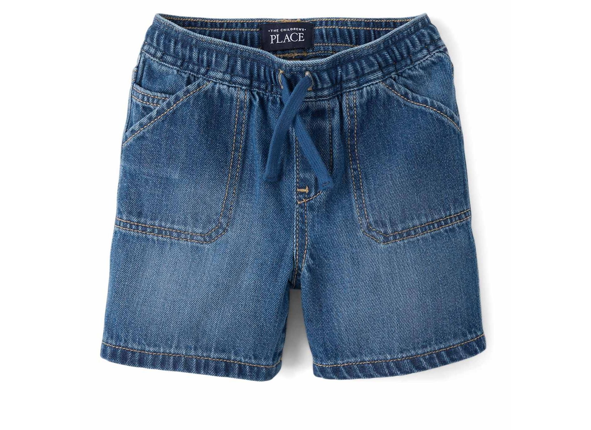 The Children's Place Toddler Pull On Jean Shorts