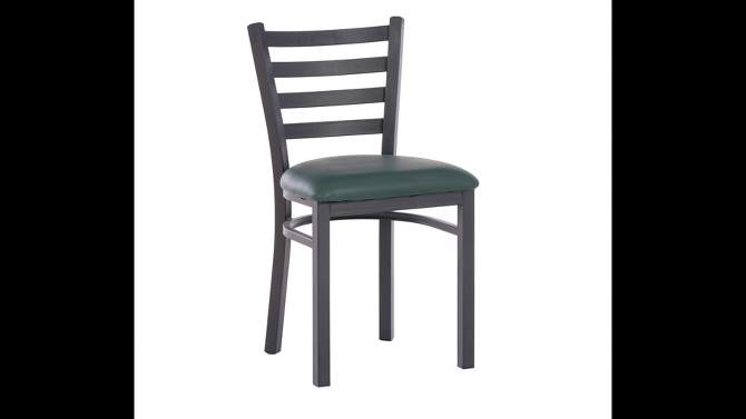 Set of 2 Baxter Metal Side Chairs - Linon, 2 of 13, play video