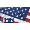 Maison Made in USA - 3'x5' Embroidered Patriotic Flag  Perfect 4th Of July Independence Day Flag Great For Indoors & Outdoors - 2 of 4