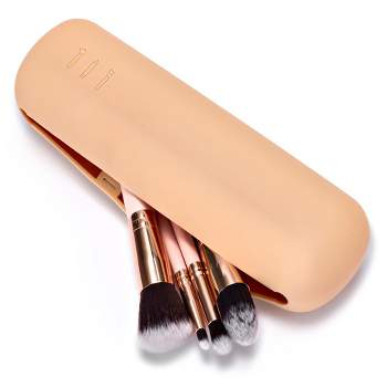 Sorbus Travel Cosmetic Makeup Brush Holder - Portable & Waterproof Silicone Organizer