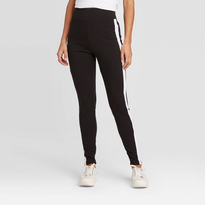 women's side stripe leggings