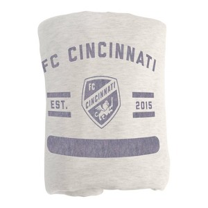 MLS FC Cincinnati Sublimated Sweatshirt Blanket - 1 of 1