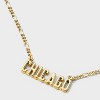 Bijoux Sport by Luv Aj MLB Gold Nameplate Pendant Necklace - 4 of 4