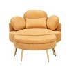 NicBex Accent Chair with Ottoman Comfortable Seat Single TV Chair with Foot Rest for Living Room, Bedroom - 4 of 4