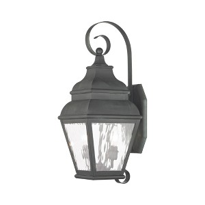 Livex Lighting Exeter 2 - Light Wall Light in  Charcoal - 1 of 2