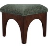 Meridian Furniture,Lawson Chenille Fabric Upholstered Ottoman - 3 of 4