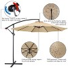 Yaheetech 10 Ft Patio Umbrella with Crank & Cross Base - 4 of 4