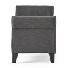 Sapphtopaz Storage Bench Storage Organizer Ottoman Padded Seat Cushion with Arms for Living Room, Bedroom - 3 of 4