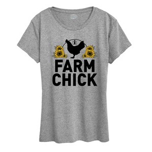 Women's - Case IH - Farm Chick Always In Style Short Sleeve Graphic T-Shirt - 1 of 4