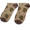 E & S Imports 15.25 In Weimaraner Sock Daddy Dog Pet Paw Print Crew Socks - 2 of 3