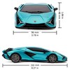 CMJ RC Cars: Lamborghini Twin Pack - Sián & Aventador Police - 1:24 RC Racing - 2 of 4
