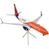Boeing 737-800 Commercial Aircraft "Sun Country Airlines" Orange & White "Gemini 200" 1/200 Diecast Model Airplane by GeminiJets - 3 of 3