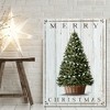 Merry Christmas tree Gallery-Wrapped Canvas - 2 of 4