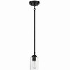 Craftmade Lighting Stowe 1 - Light Pendant in  Flat Black - 2 of 4