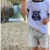 Gender Neutral Boy's Bluepeter Short - ME & HENRY - 2 of 3