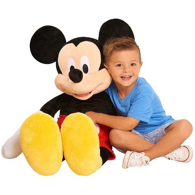 Disney Mickey Mouse Jumbo Plush Toy 40" in Red and Yellow