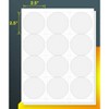 BETCKEY 20UP 1.5inch Round Labels for Laser & Inkjet Printers100 Sheets,2000 Labels - 2 of 4