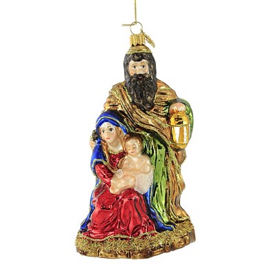 Huras 6.75 In Holy Family Ornament Nativity Wisemen Jesus Tree ...