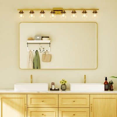 Wall-Mounted Mirror Rectangle Bathroom Vanity Mirrors Framed Mirrors Aluminum Framed Bathroom Mirror