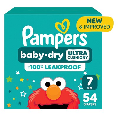 Pampers Baby Dry Super Pack - Size 7 - 54ct