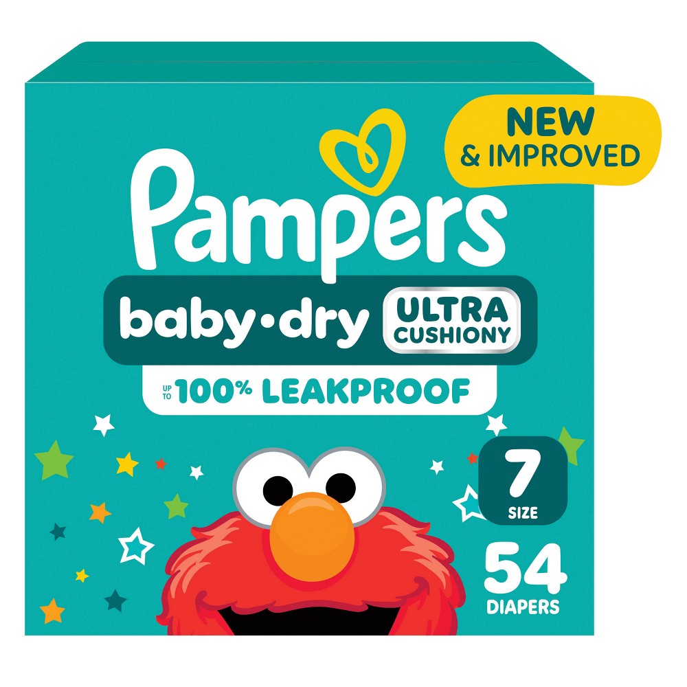 Pampers Baby Dry Super Pack - Size 7 - 54ct