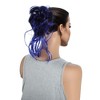 Unique Bargains Women's Nature Long Hair Wig Hair Clip 9.84inch Black Blue 1 Pc - 2 of 4