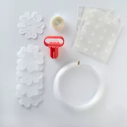 68ct Balloon Garland Accessory Kit Clear