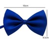 Men Classic Solid Color Bow Tie Fashion Wedding Party Pre-tied Neckwear - 4 of 4