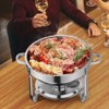 Anycoo 5.5QT Chafing Dishes for Buffet with Lid, Stainless Steel Buffet Servers and Warmers for Party Wedding Family Gathering, 2/4/6 Packs - 2 of 4