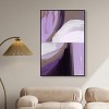 Art Remedy Fashion Fest Amethyst and Earth Combo Retro Abstract Wall Art Framed - 2 of 4