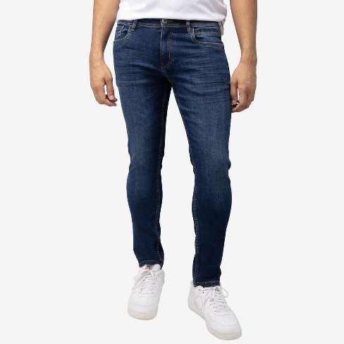 CULTURA Men's Slim Fit Denim Jeans in DARK BLUE Size 32X30