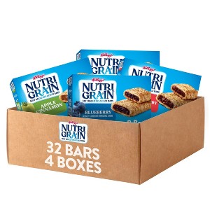 Nutri-grain Soft Baked Breakfast Bars, Variety Pack (Pack of 32) - 1 of 4