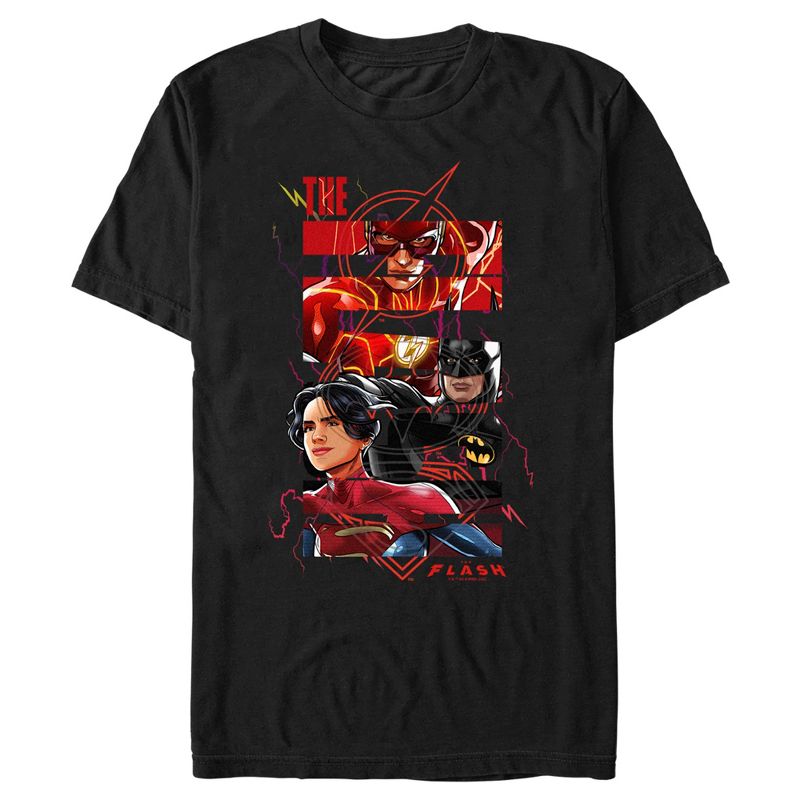 Men's The Flash comics Book Superheroes T-Shirt, 1 of 6