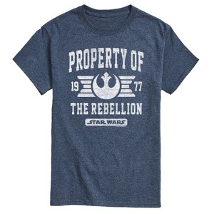Men's - Star Wars - Property Of Rebellion Short Sleeve Graphic T-Shirt - 1 of 4