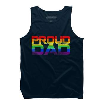 Adult Design By Humans LGBTQ+ Proud Dad Father's Day By KangThien Tank Top