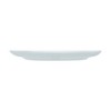 Porland 7" 4pk Porcelain Be Happy Quotes Dessert Set White: Modern Dinnerware, Dishwasher & Microwave Safe, Service for 4 - 3 of 4