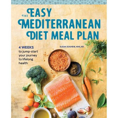 The Easy Mediterranean Diet Meal Plan - by  Susan Zogheib (Paperback)