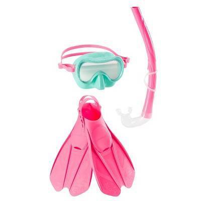 speedo kids snorkel set