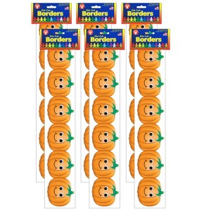 Hygloss Classroom Border - Happy Pumpkins, 36 Feet Per Pack, 6 Packs - 1 of 1