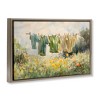 Stupell Industries Wildflower & Backyard Laundry Floating Frame Canvas Art - 2 of 4