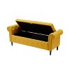 NicBex 63 Inch Storage Ottoman,Entryway Bench with Wood Legs for Bedroom and Living Room - 4 of 4