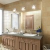 Apmir Rectangular Aluminum Alloy Framed and Tempered Glass Wall Bathroom Vanity Mirror in Matte Black/ Gold/ Silver/ Brown - 2 of 4
